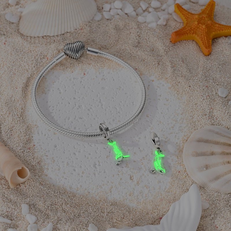 Amarante Jewelry Glow - in - the - Dark Orca Whale Dangle Charm