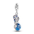 Amarante Jewelry Glow in the Dark Owl Charm