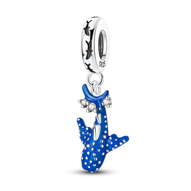 Amarante Jewelry Glow - in - the - Dark Whale Shark Dangle Charm