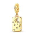 Amarante Jewelry Gold Moon & Stars “I Love You More” Dangle Charm