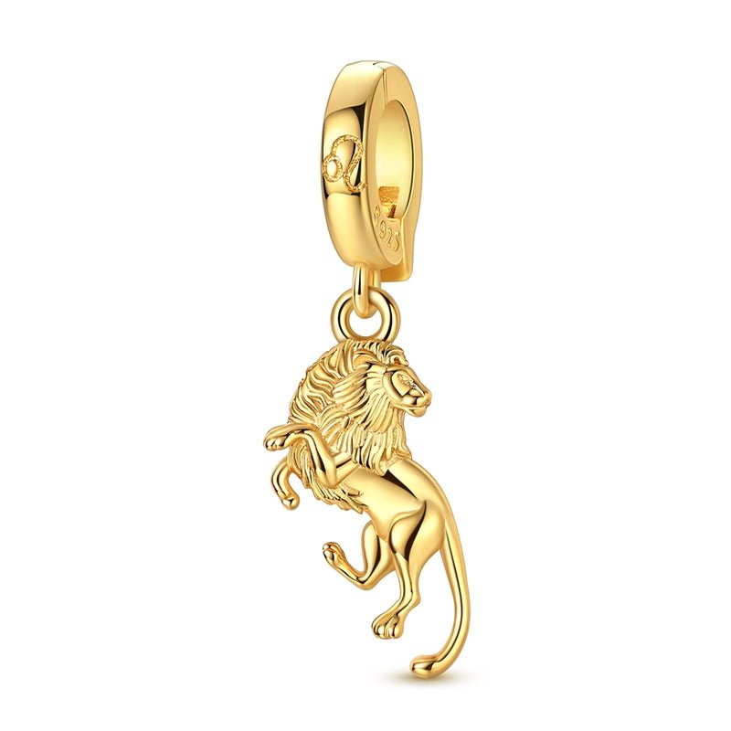 Amarante Jewelry Golden Astrology Signs Zodiac Constellation Dangle Charms