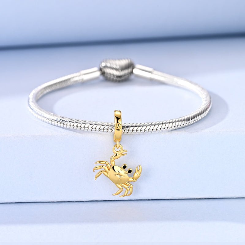 Amarante Jewelry Golden Astrology Signs Zodiac Constellation Dangle Charms