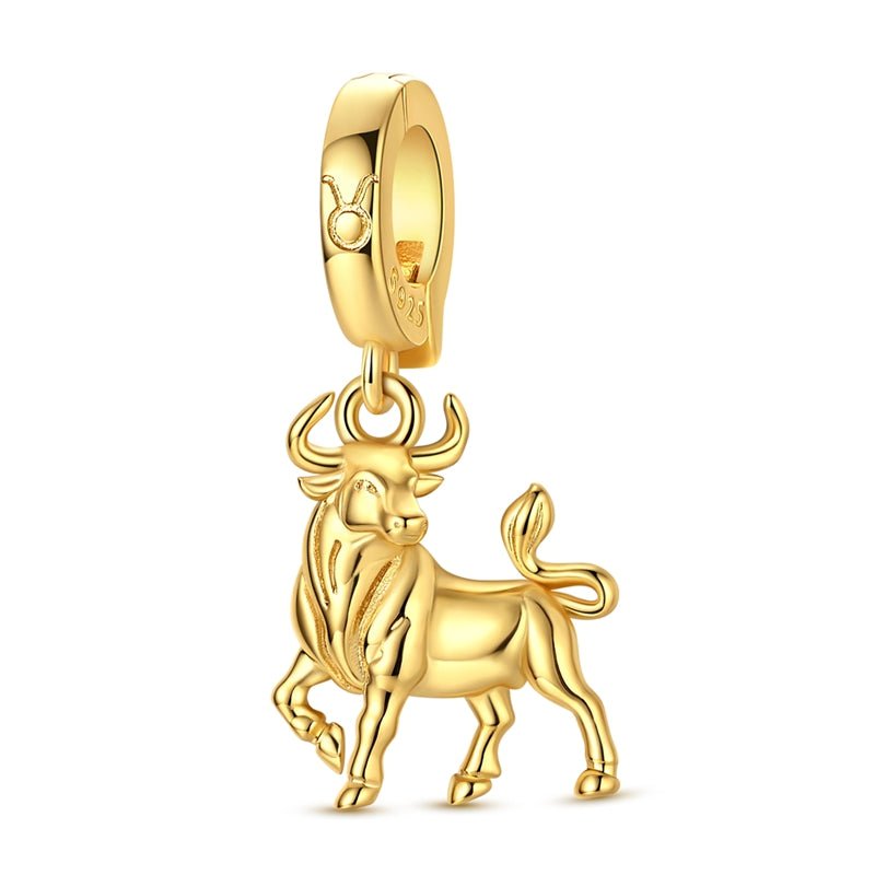 Amarante Jewelry Golden Astrology Signs Zodiac Constellation Dangle Charms