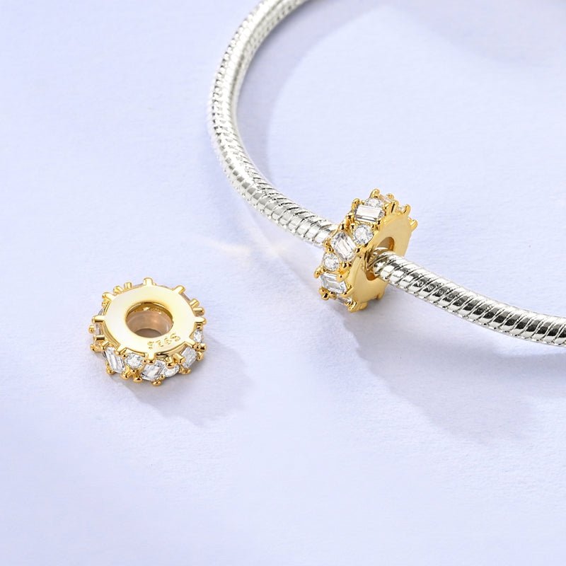 Amarante Jewelry Golden Crystal Elegance Charm