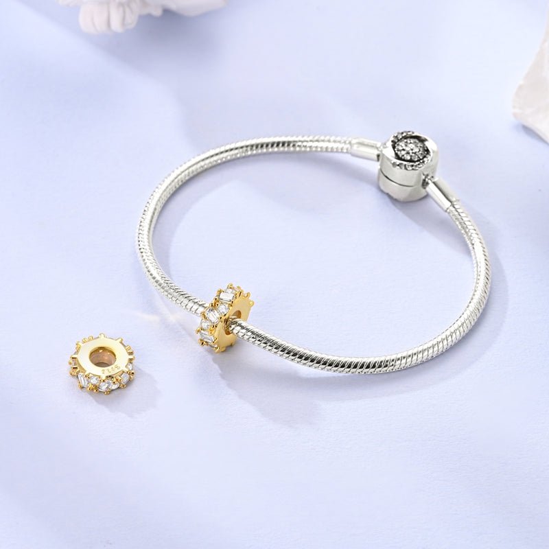 Amarante Jewelry Golden Crystal Elegance Charm