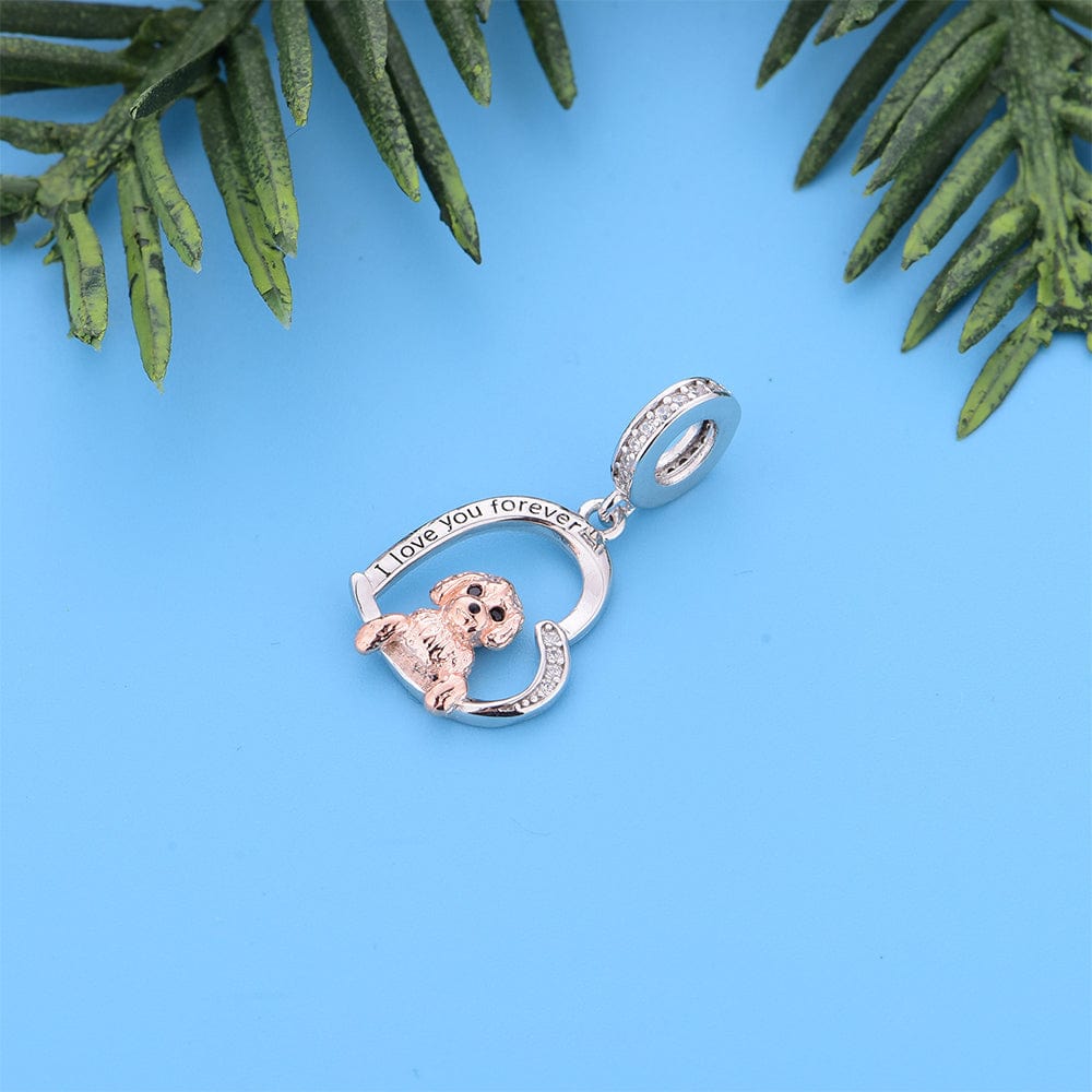 Amarante Jewelry Goldendoodle Dog Charm