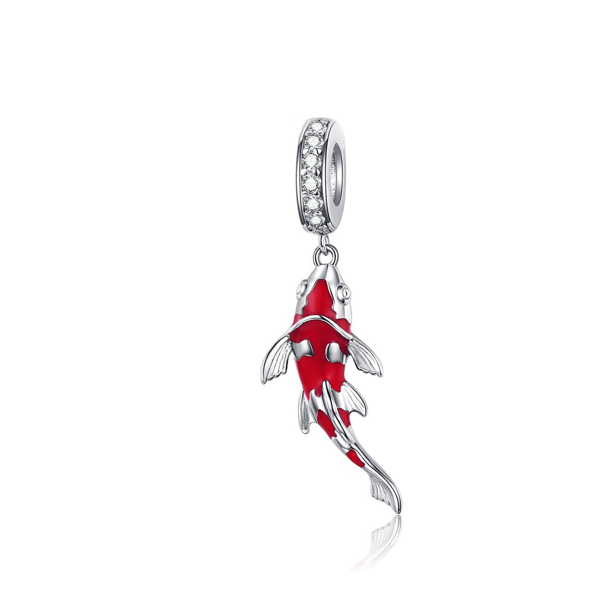 Amarante Jewelry Good Fortune Koi Fish Dangle Charm