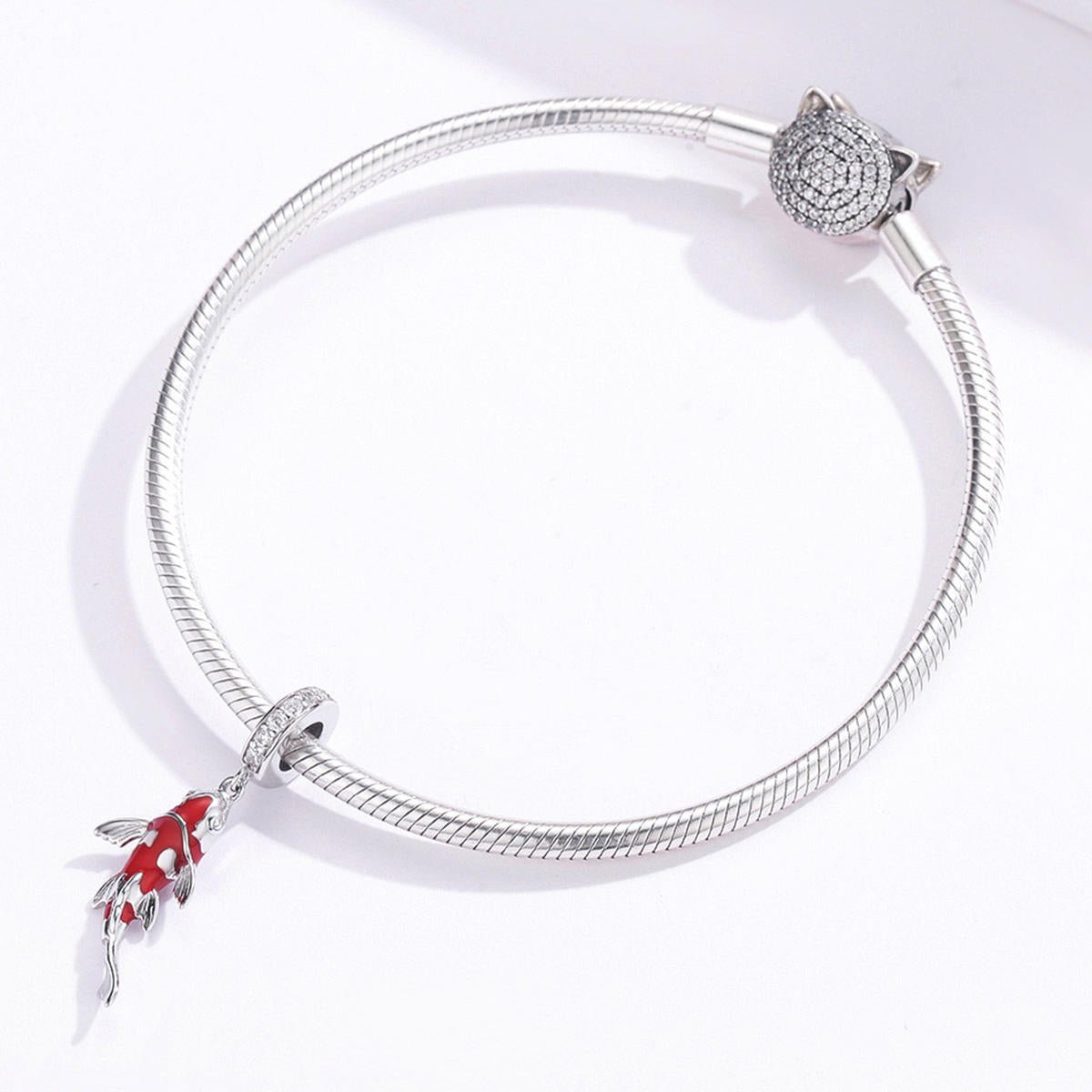 Amarante Jewelry Good Fortune Koi Fish Dangle Charm