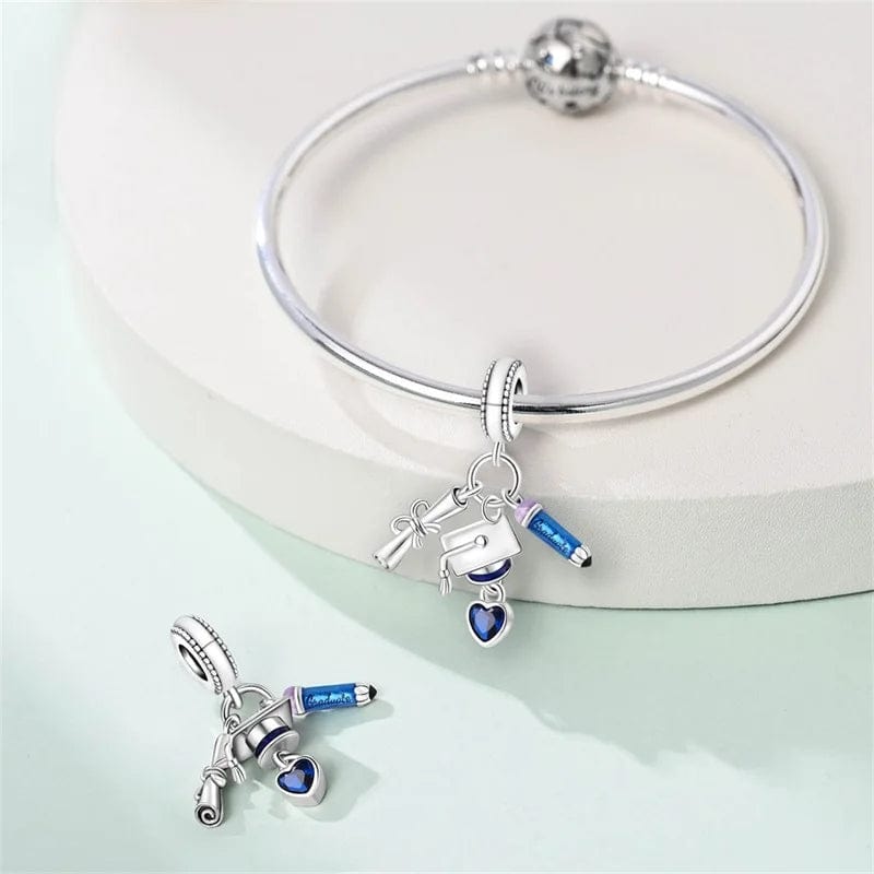Amarante Jewelry Graduation Triple Dangle Charm