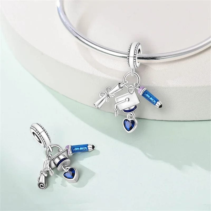 Amarante Jewelry Graduation Triple Dangle Charm