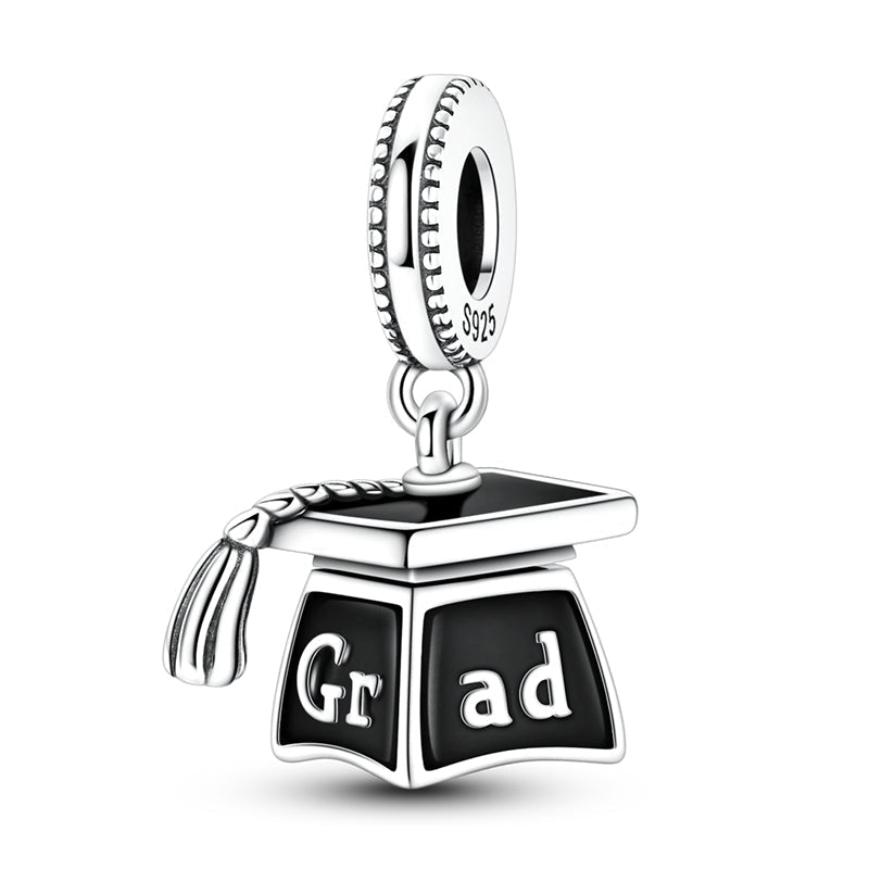 Amarante Jewelry Graduation Cap Opening Dangle Charm