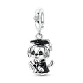 Amarante Jewelry Graduation Dog with Diploma Dangle Charm