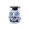Amarante Jewelry Graduation Owl with Blue Crystal Eyes Charm