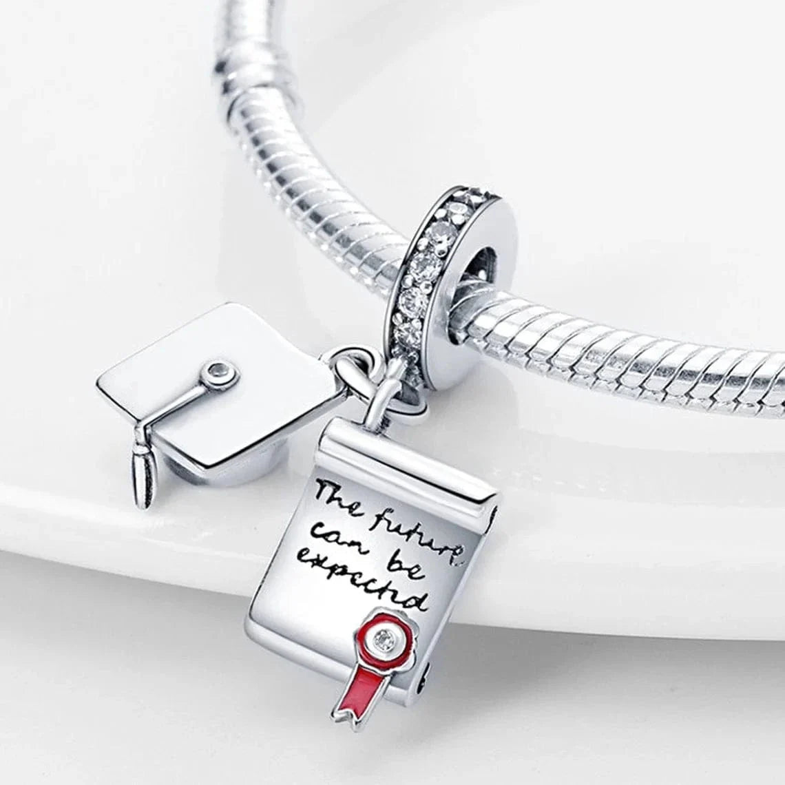 Amarante Jewelry Graduation The Future Can Be Expected Charm