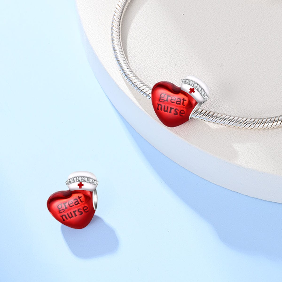 Amarante JewelryGreat Nurse Heart Charm
