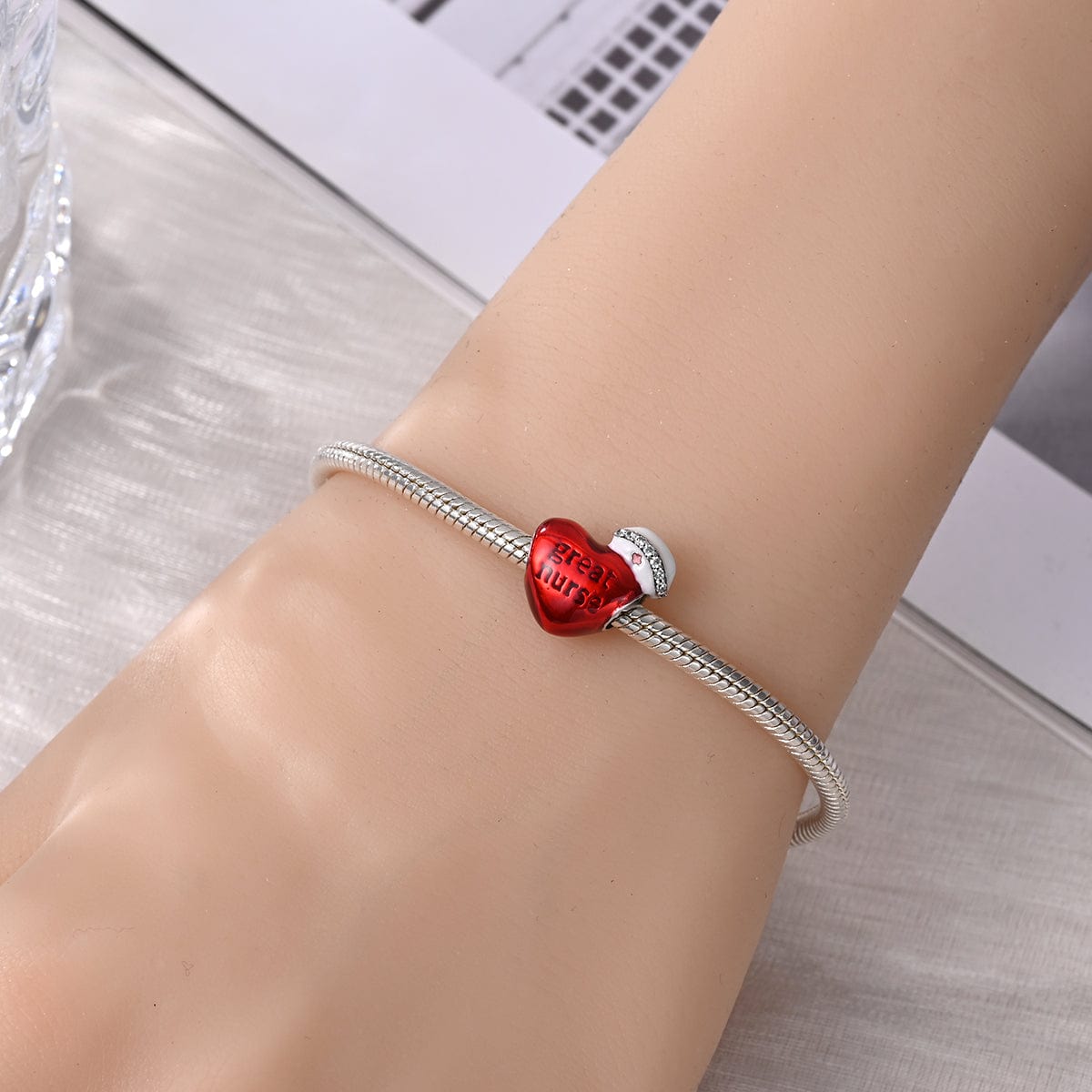 Amarante Jewelry Great Nurse Heart Charm