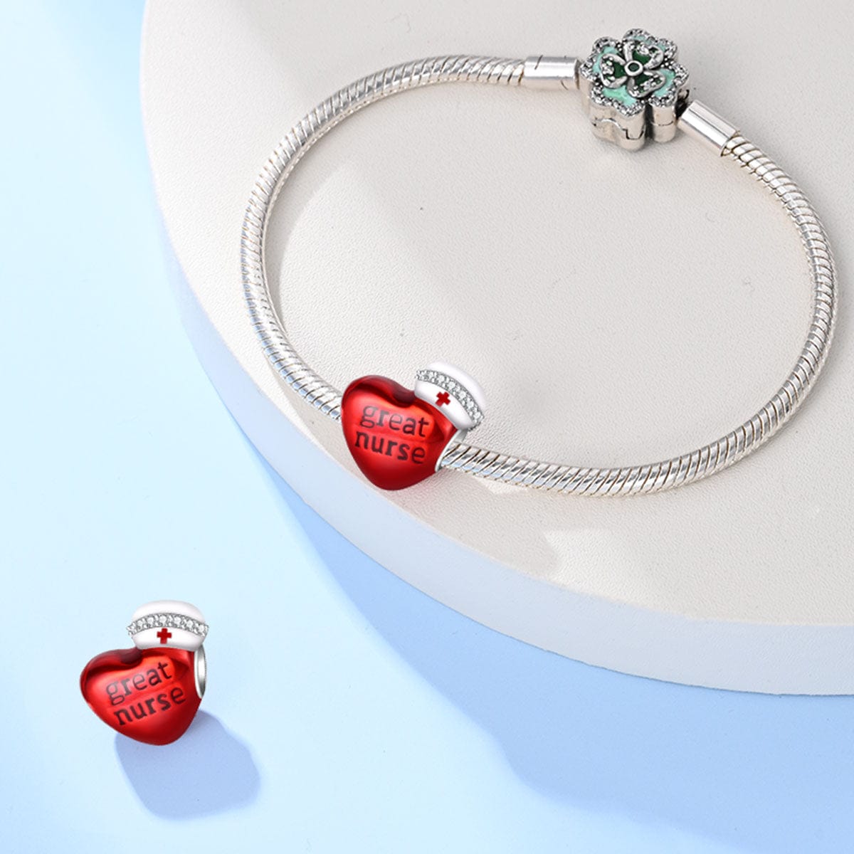 Amarante Jewelry Great Nurse Heart Charm