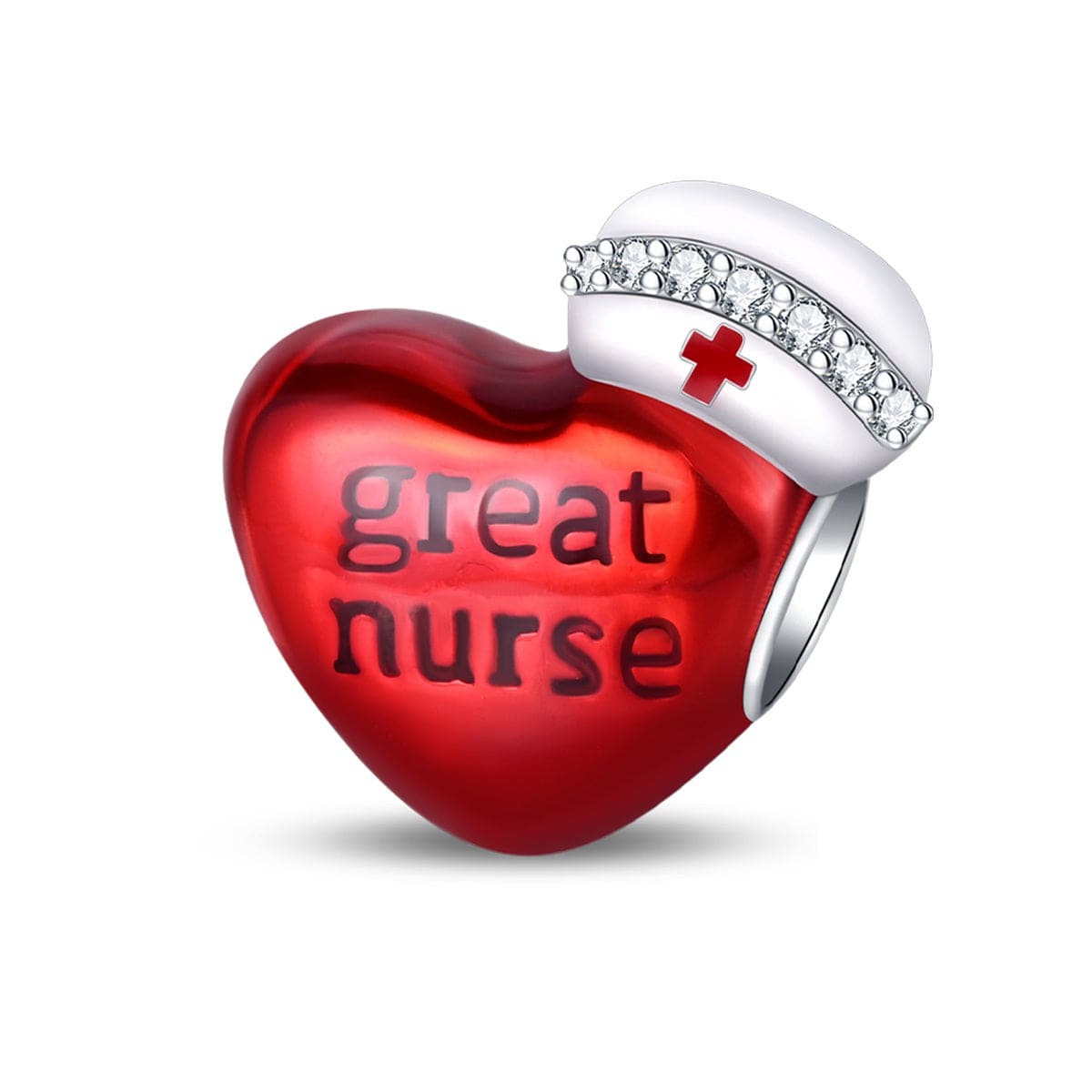 Amarante Jewelry Great Nurse Heart Charm