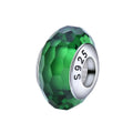 Amarante Jewelry Green Mini Murano Glass Charm