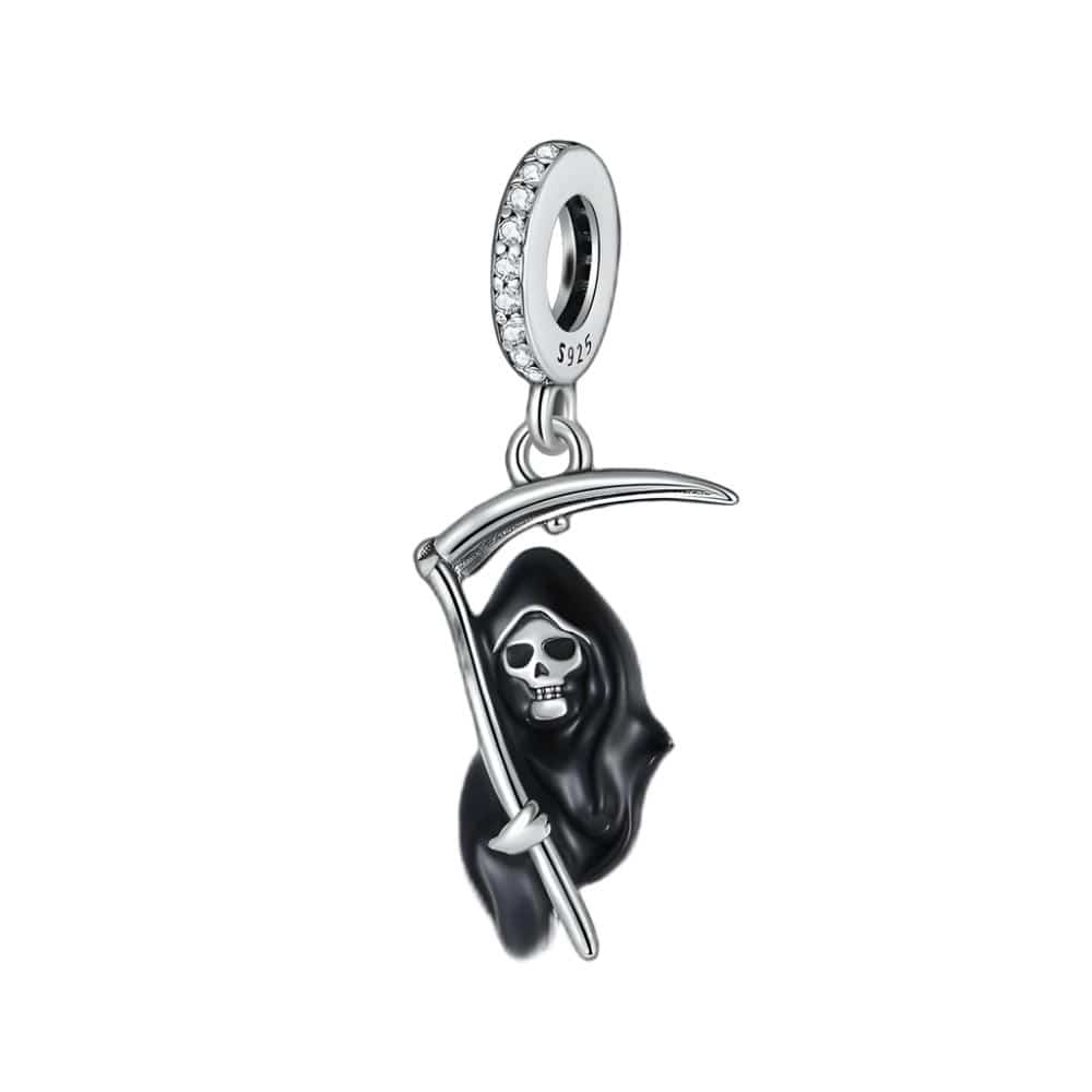 Amarante Jewelry Grim Reaper Skull Charm