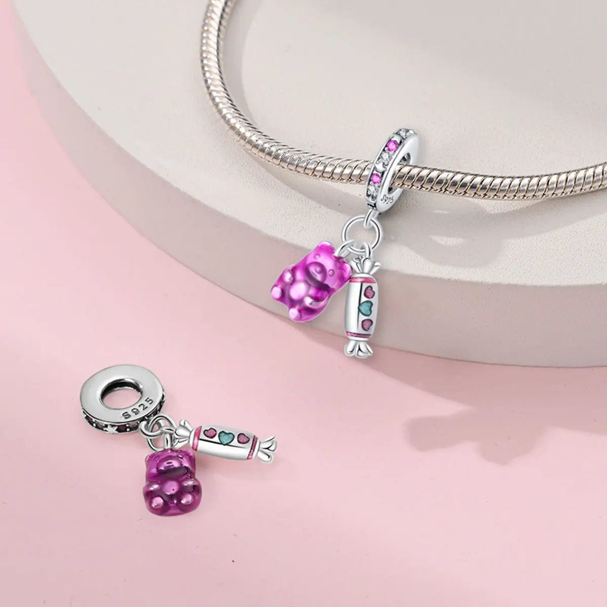 Amarante Jewelry Gummy Bear & Candy Charm