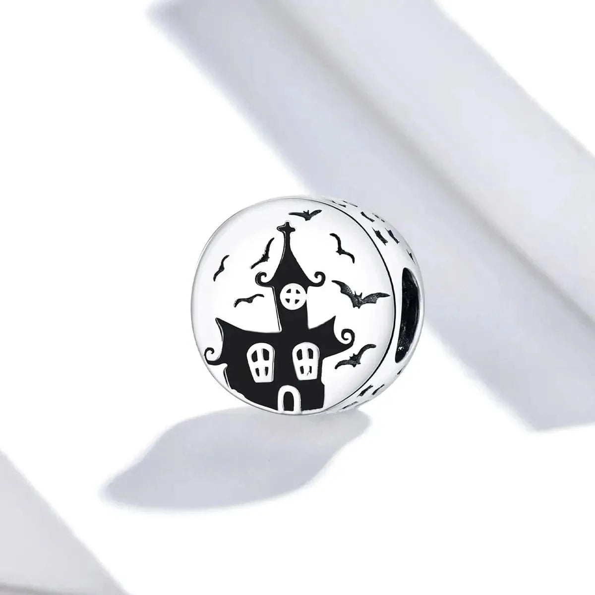 Amarante Jewelry Halloween Ghost Castle Charm