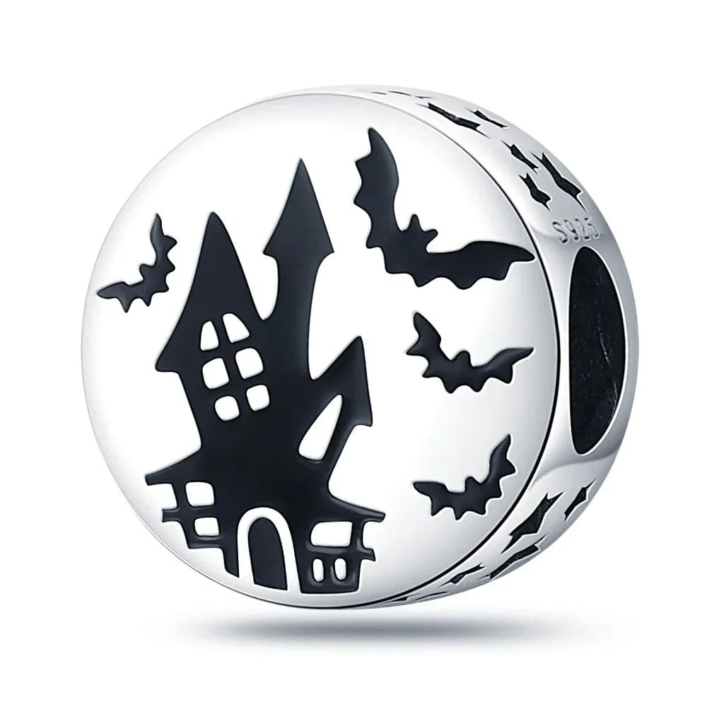 Amarante Jewelry Halloween Ghost Castle Charm