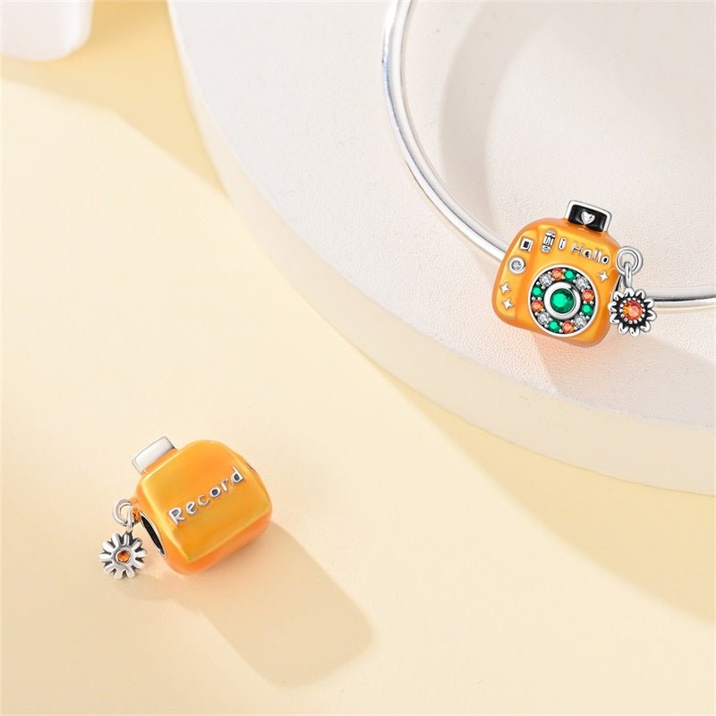 Amarante Jewelry Halloween Pumpkin Camera Charm