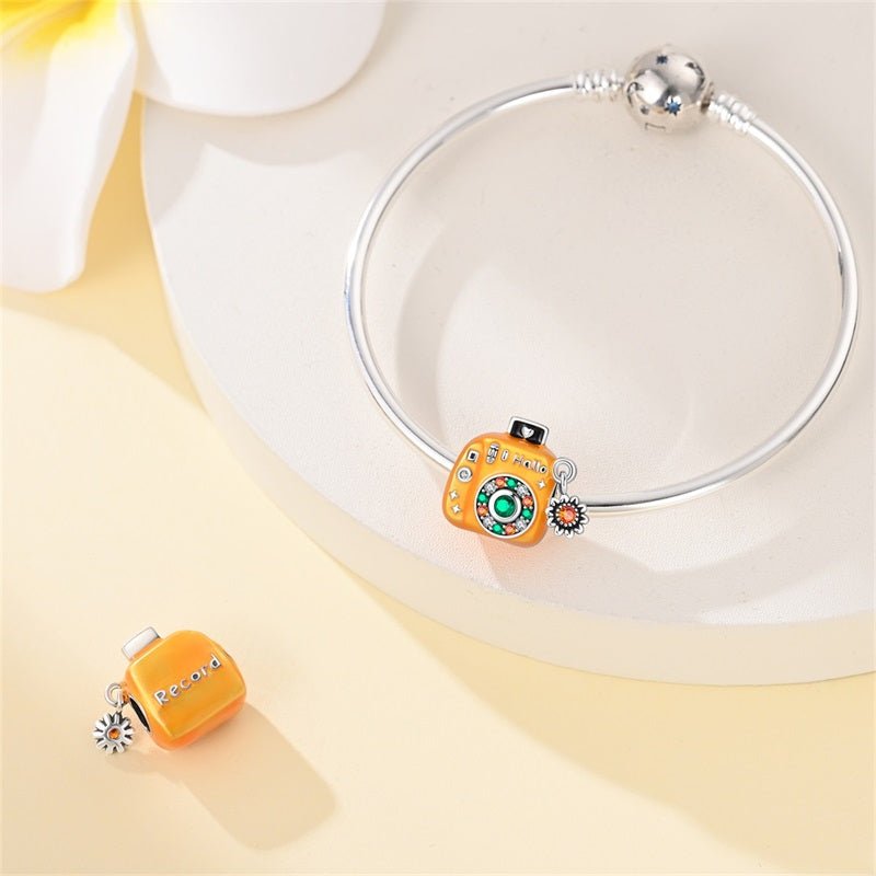 Amarante Jewelry Halloween Pumpkin Camera Charm