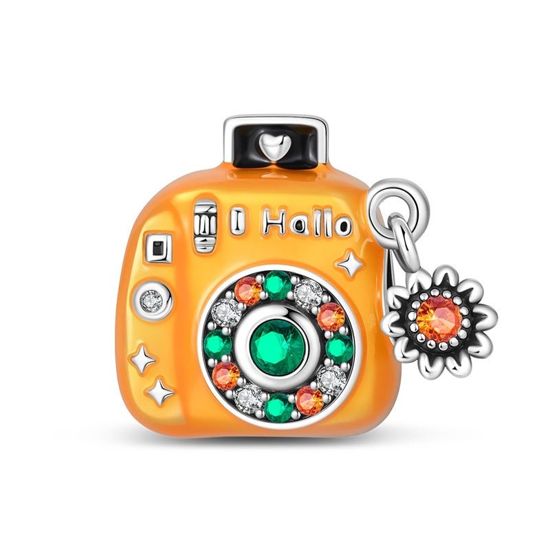 Amarante Jewelry Halloween Pumpkin Camera Charm