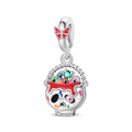 Amarante Jewelry Halloween Skull Cauldron Dangle Charm