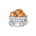 Amarante Jewelry Halloween Wagon Full of Pumpkins Charm
