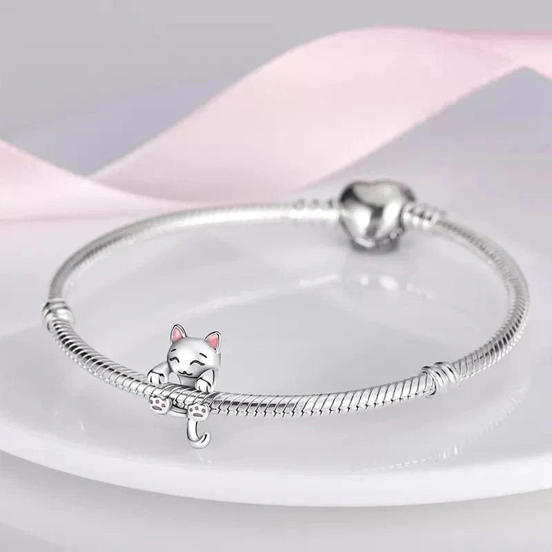 Amarante Jewelry Hanging Cat Charm