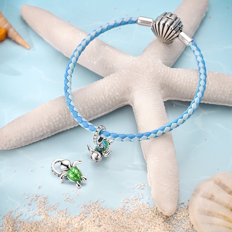 Amarante Jewelry Happy Baby Turtle Dangle Charm