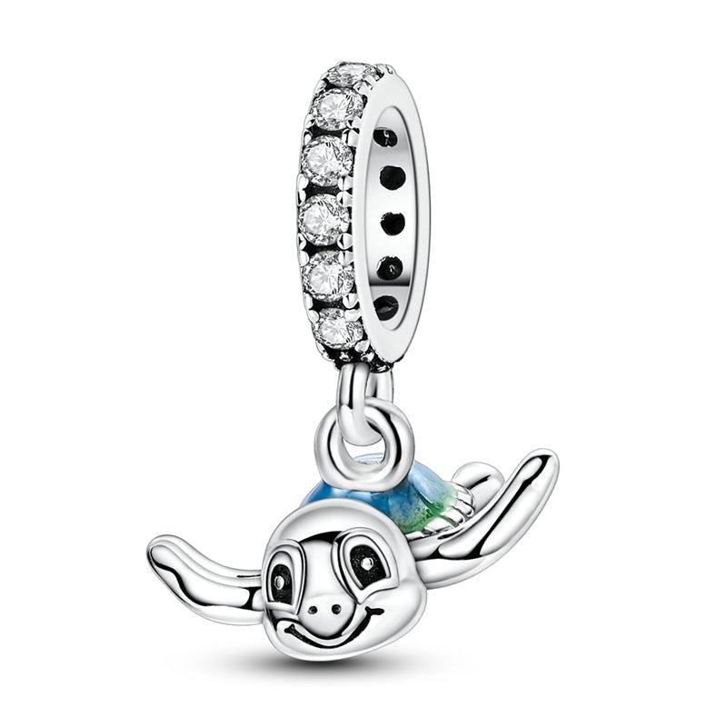 Amarante Jewelry Happy Baby Turtle Dangle Charm