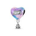 Amarante Jewelry “Happy Birthday” Heart & Cake Dangle Charm
