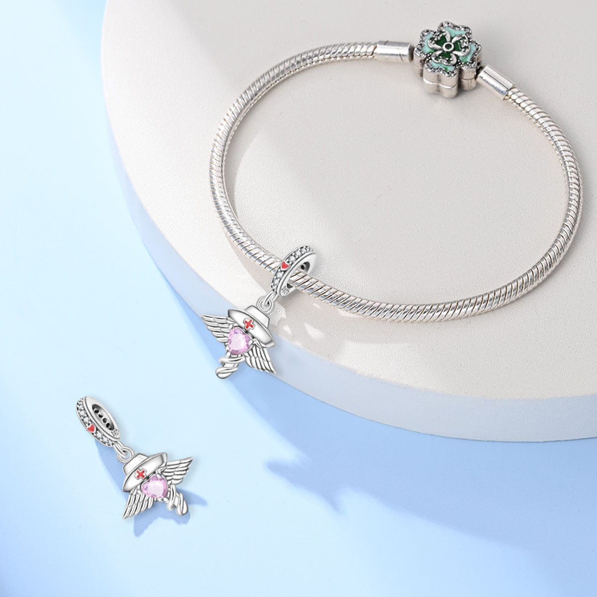Amarante Jewelry Healing Angel Nurse Charm