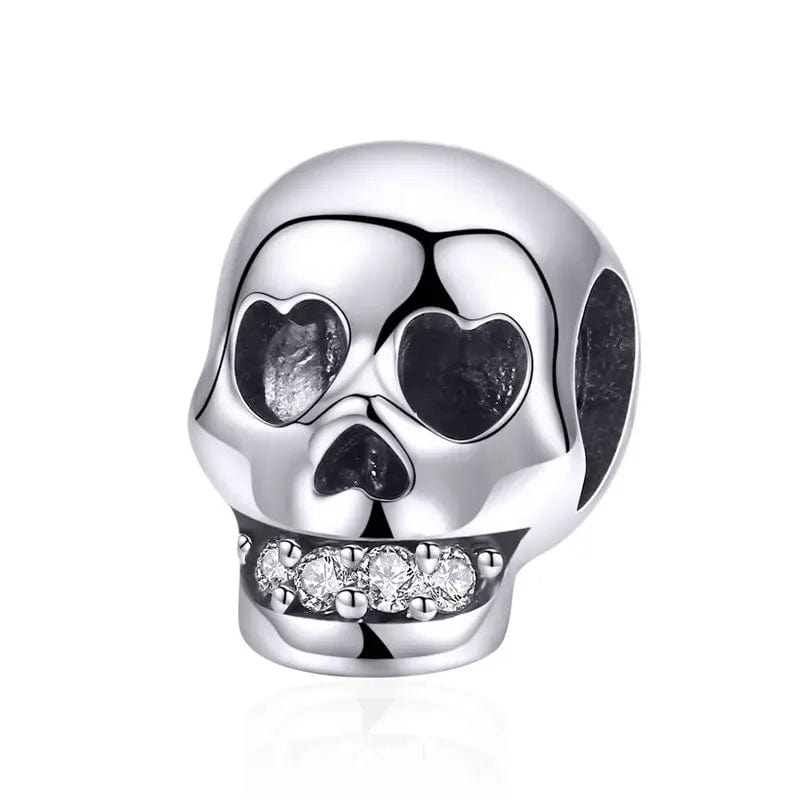 Amarante Jewelry Heart Eyes Sugar Skull Charm
