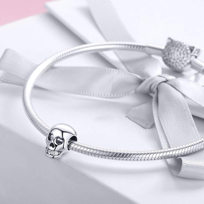 Amarante Jewelry Heart Eyes Sugar Skull Charm