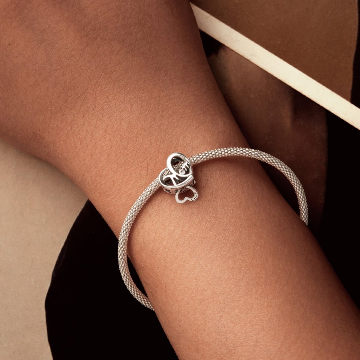 Amarante Jewelry Love You Mom Infinity Heart Charm