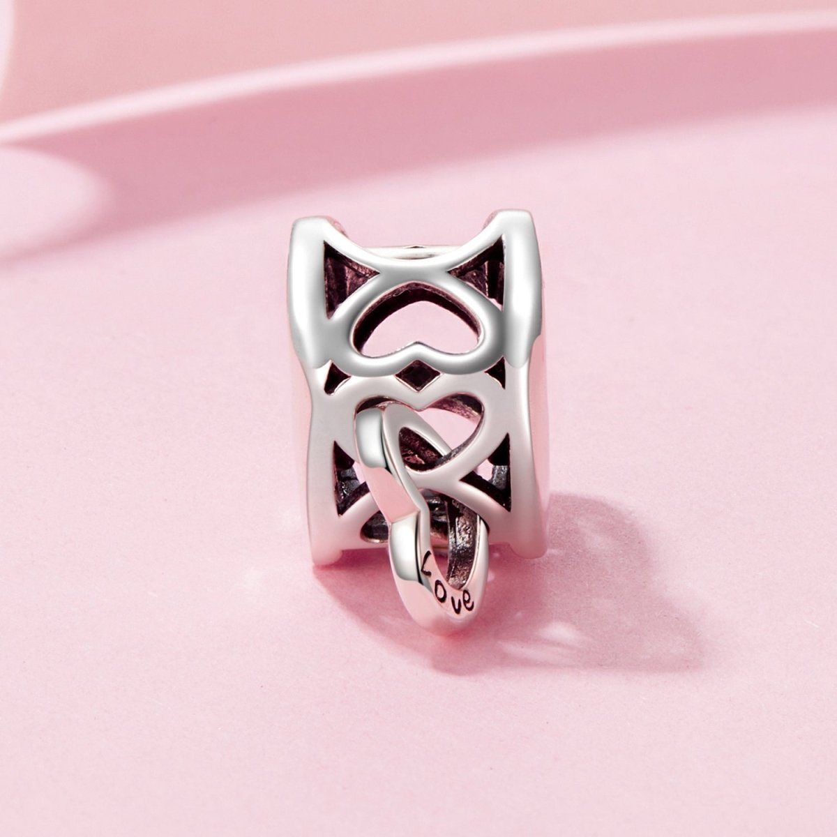 Amarante Jewelry Love You Mom Infinity Heart Charm