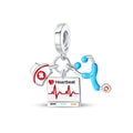 Amarante Jewelry Heartbeat & Medical Essentials Charm