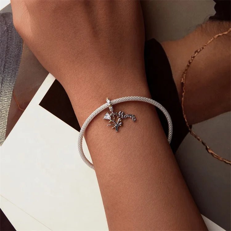 Amarante Jewelry Heartfelt Mom Tree of Life Dangle Charm