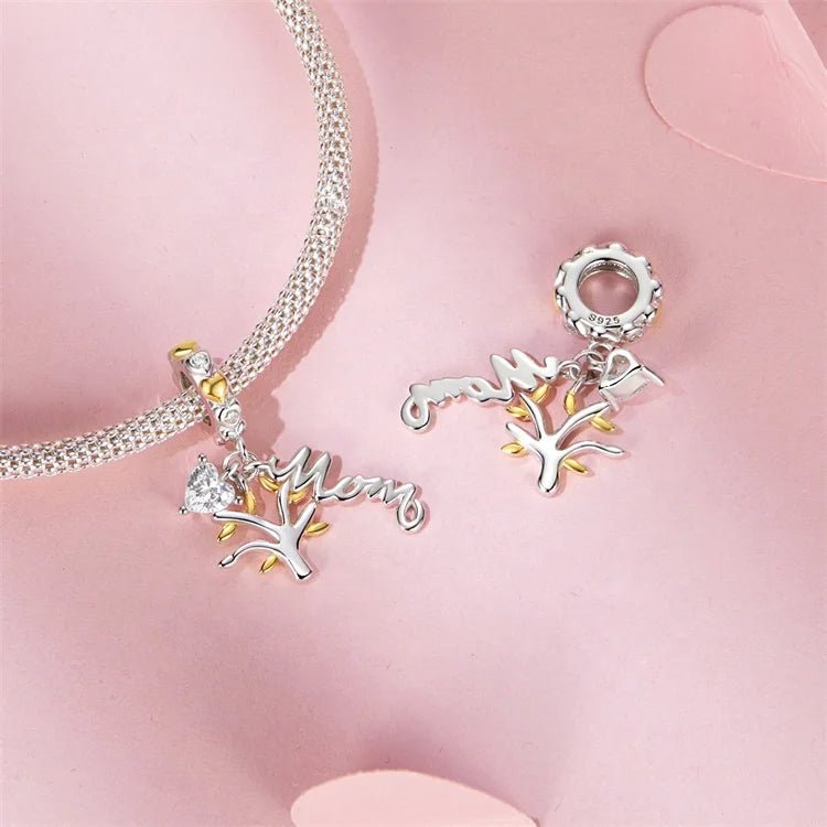 Amarante Jewelry Heartfelt Mom Tree of Life Dangle Charm
