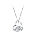 Amarante Jewelry Heartfelt Mountain Glow Pendant Necklace