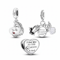 Amarante Jewelry Heaven & Heart Memorial Charm Trio