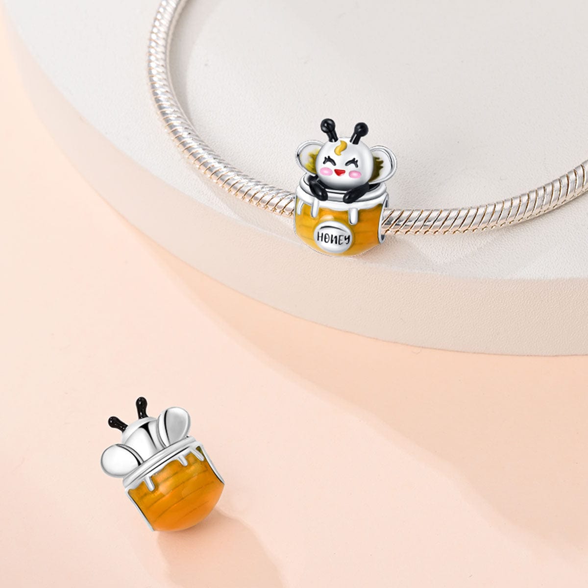 Amarante Jewelry Honey Bee in Pot Charm