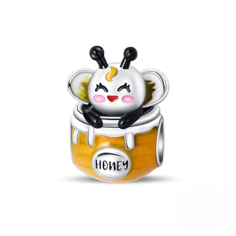 Amarante Jewelry Honey Bee in Pot Charm