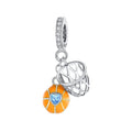 Amarante Jewelry Hoops of Love Basketball Charm