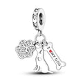 Amarante Jewelry I Love my Dog Charm
